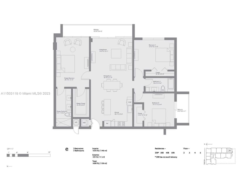 3034 Oak Avenue # 508, Coconut Grove FL 33133