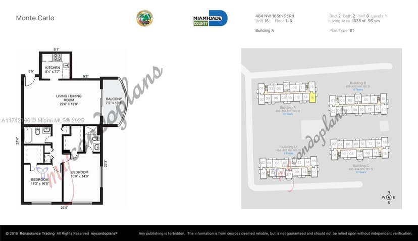 484 NW 165th St Rd # 516, Miami FL 33169