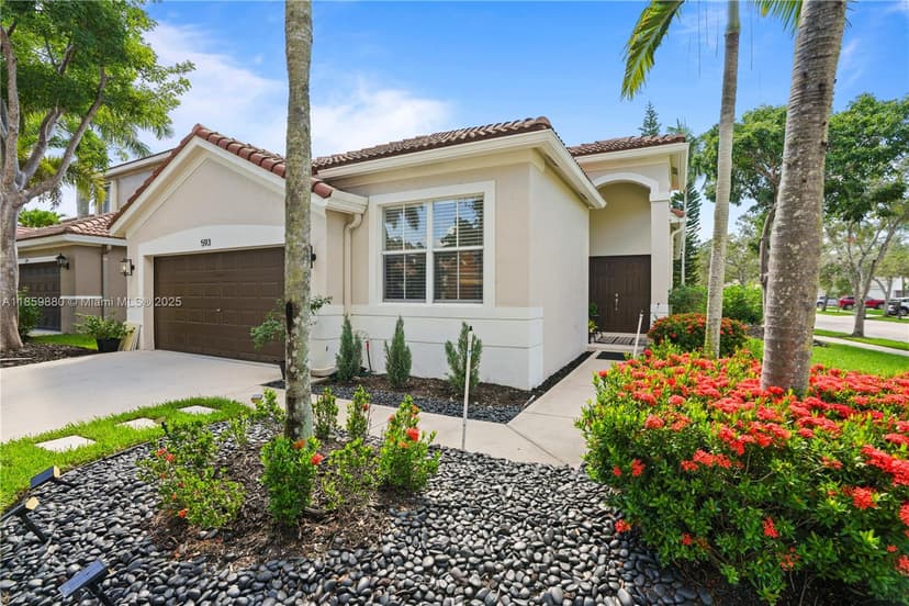 593 Pigeon Plum Way, Weston FL 33327
