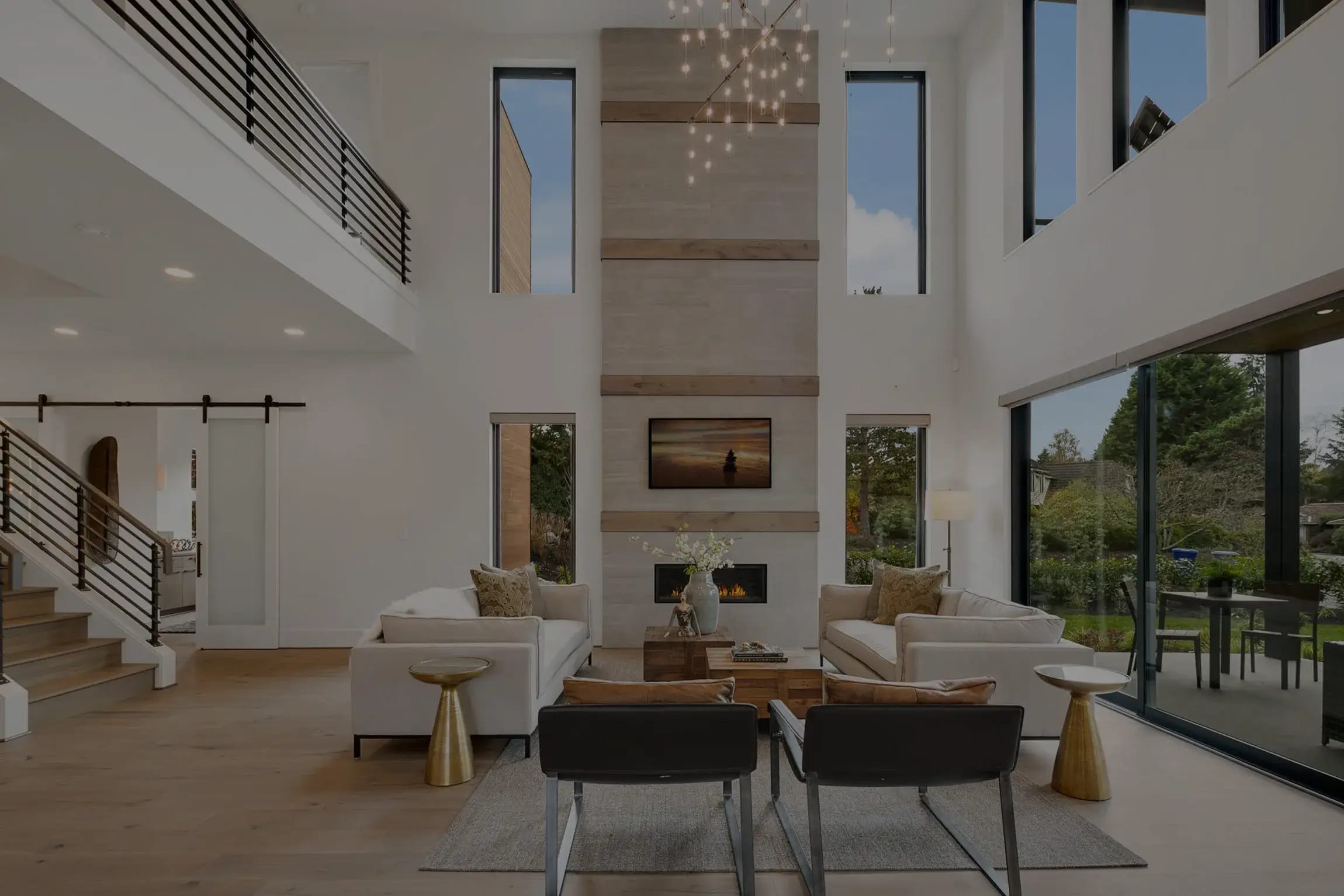 Real estate hero background